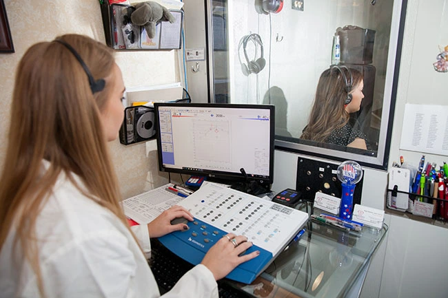 Hearing Test at Hanover Audiology in Mechanicsville, VA